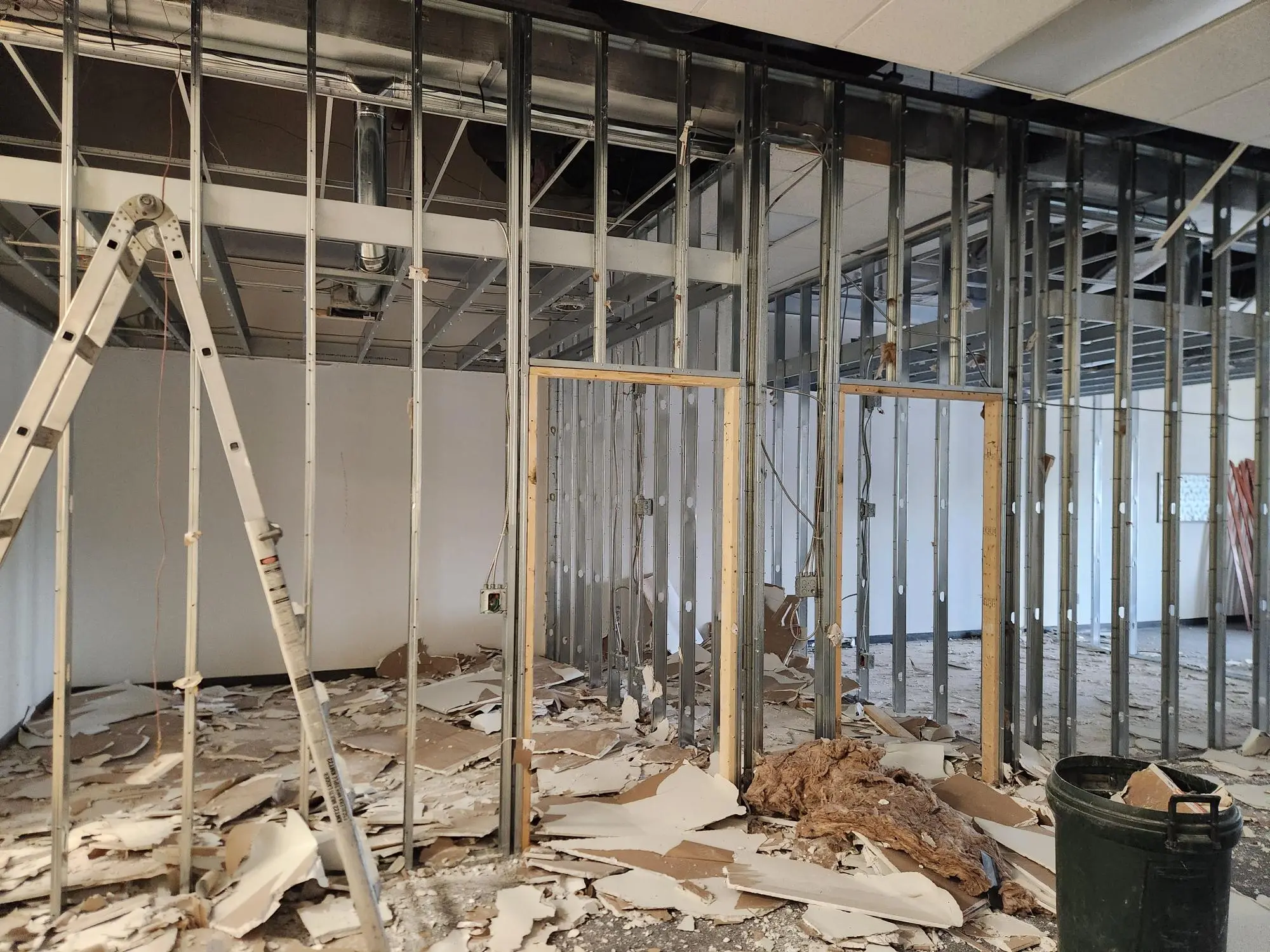 The transformation begins at the future Game Haven space